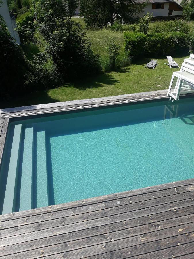 อ็องเทร 2 โกล Bed & Breakfast Saint-Martin-sur-le-Chambre ภายนอก รูปภาพ